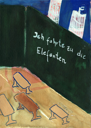 Claudia-Seibert - Ich fahrte zu die Elefanten